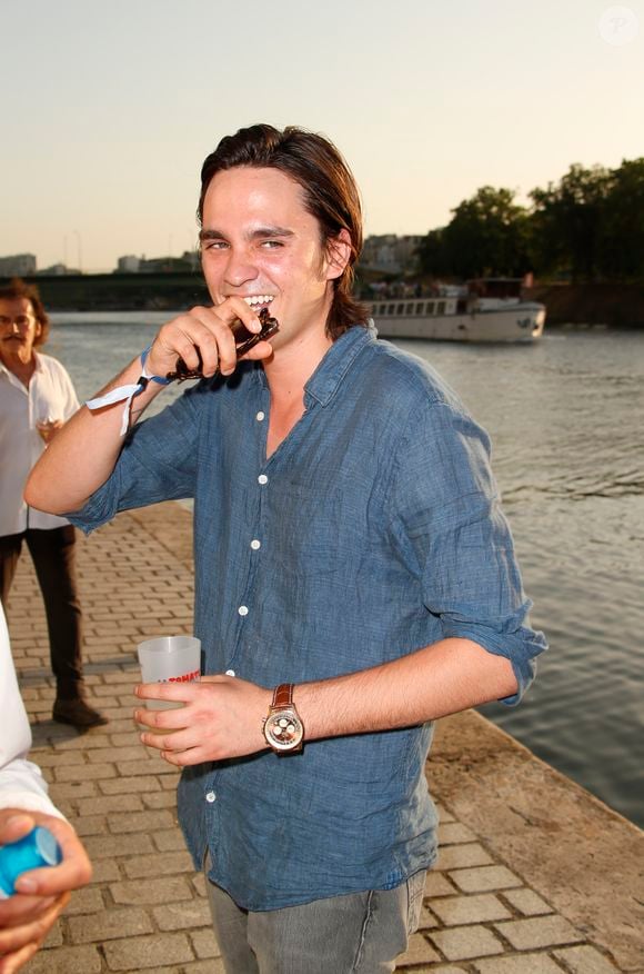 Alain-Fabien Delon - 7ème édition du Trophée de la Pétanque Gastronomique au Paris Yacht Marina à Paris le 27 juin 2019. © Christophe Aubert via Bestimage