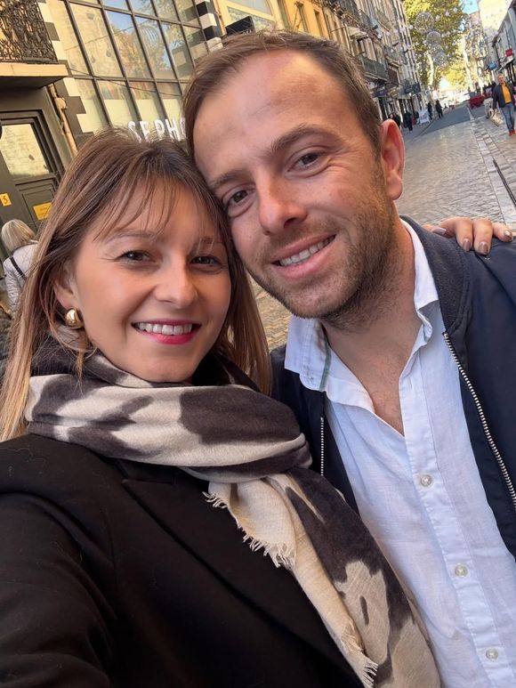 Ludovic ("L'amour est dans le pré") avec Julia. Instagram