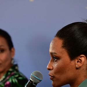 Une conférence sur le thème de la création de nouveaux horizons entre sport et divertissement avec Adil Rami, Sarah Ourahmoune, Allison Pineau et Inès Lagdiri-Nastasi au Loft Akili Mirari - Hôtel Five Seas à Cannes le mardi 19 mai 2026. © Romain Doucelin / Bestimage