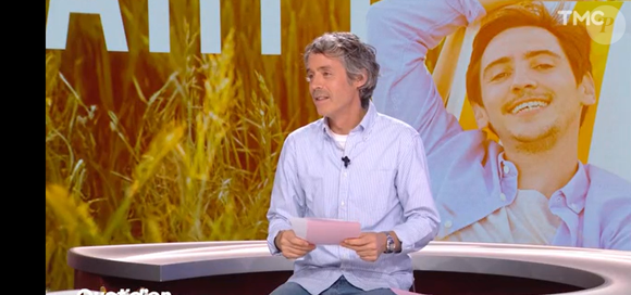 Il était le 17 décembre dernier dans "Quotidien" sur TMC

Yann Barthès reçoit Thomas Marty sur le plateau de "Quotidien" sur TMC le 17 décembre 2024.