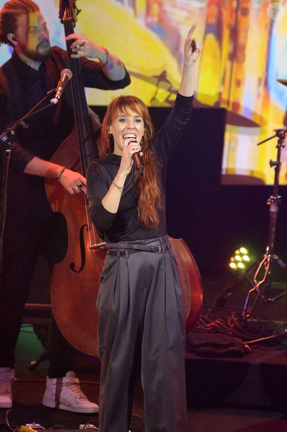 Zaz - 15ème cérémonie Prix allemand du développement durable 2022 à Dusseldorf, le 2 décembre 2022. (Zuma Press / Bestimage).