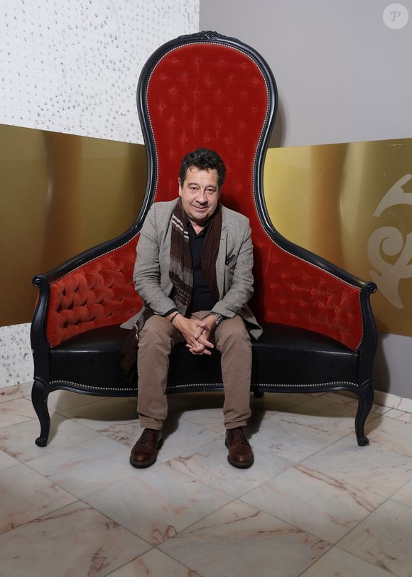 Laurent Gerra à la journée de pré ouverture du Festival du cinéma Français & gastronomie d'Aix-les-Bains le 2 juin 2025. Le festival se tient du 3 au 7 juin 2025

© Denis Guignebourg / Bestimage