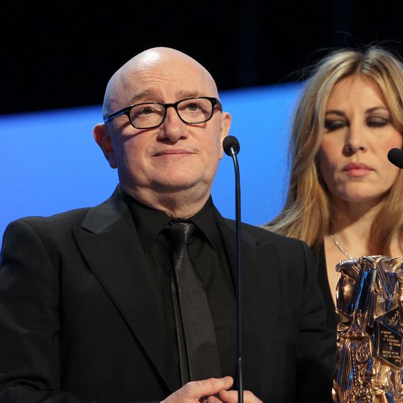 Archives - Michel Blanc et Mathilde Seigner à la cérémonie des César en 2012. RINDOFF-BORDE / BESTIMAGE