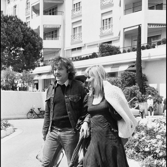 Miou-Miou et Patrick Dewaere au Festival de Cannes en 1974 © Angeli - Rindoff - Bestimage