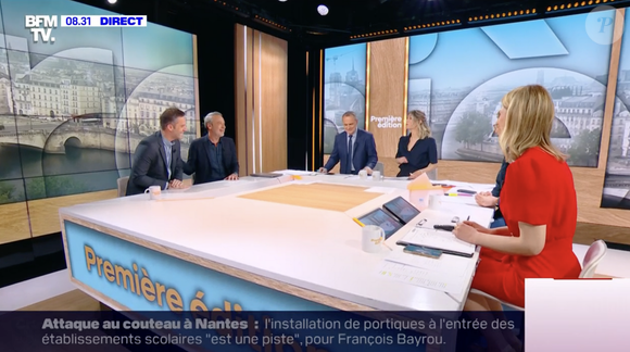 Extrait de l'émission "Première édition", sur BFMTV