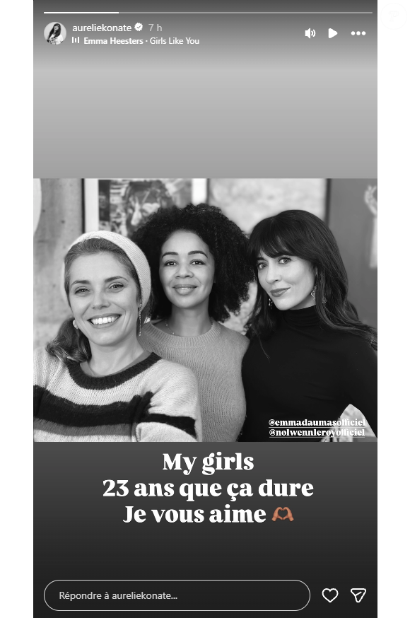 Aurélie Konaté, Instagram