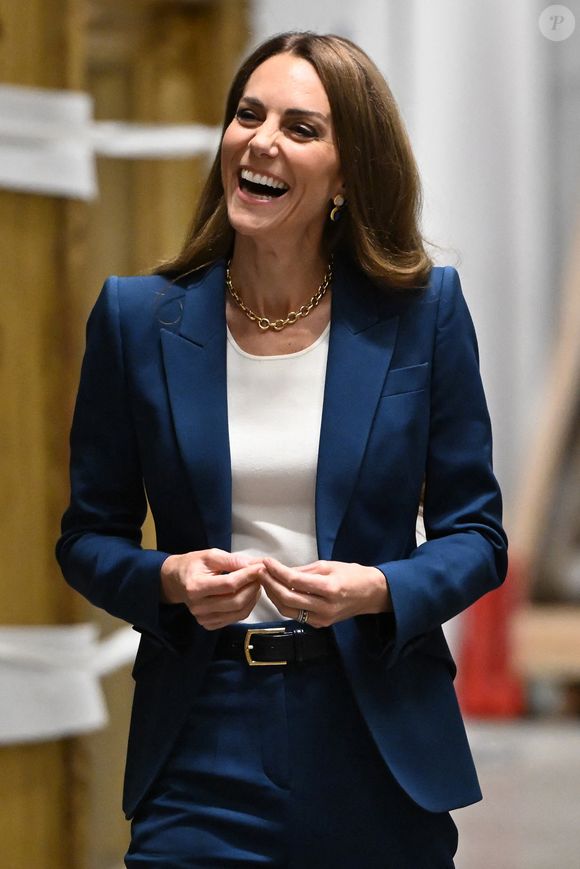 Catherine Kate Middleton, princesse de Galles, est en visite à la V&A East Storehouse à Londres le 10 juin 2025

© Eddie Mulholland / Pool / Burton via Bestimage