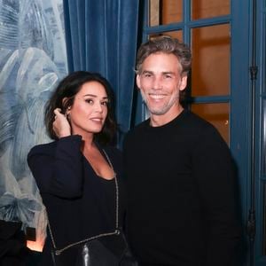 Exclusif -  Lola Dewaere et son compagnon Gianni Giardinelli - Quatrième édition de la soirée "Les jeudis de Sandra" au Café Lapérouse organisée par S.Sisley à Paris le 29 février 2024. © Jack Tribeca / Bestimage