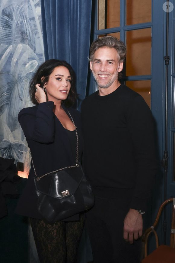 Exclusif -  Lola Dewaere et son compagnon Gianni Giardinelli - Quatrième édition de la soirée "Les jeudis de Sandra" au Café Lapérouse organisée par S.Sisley à Paris le 29 février 2024. © Jack Tribeca / Bestimage