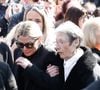 Sa disparition avait profondément bouleversé le monde du spectacle.

Audrey Salomone et la mère de Bruno Salomone - Sorties des obsèques de Bruno Salomone en l'église Sainte-Anne de Polangis de Joinville-le-Pont (Val-de-Marne) le 23 mars 2026. © Cyril Moreau - Dominique Jacovides / Bestimage