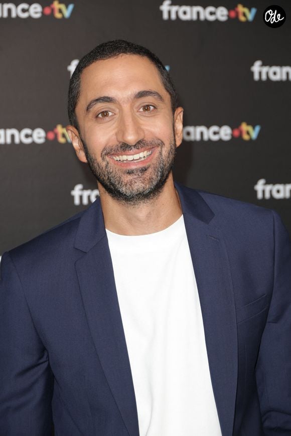 Jimmy Mohamed au photocall de la conférence de presse de rentrée de France Télévisions à Paris, France, le 4 septembre 2024. © Coadic Guirec/Bestimage