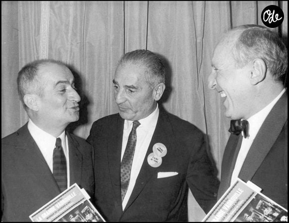 Louis de Funès et Bourvil à la sortie du film "La Grande Vadrouille" en 1966.

© AGENCE / BESTIMAGE