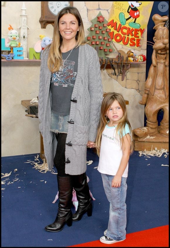 Veronika Loubry et sa fille Thylane