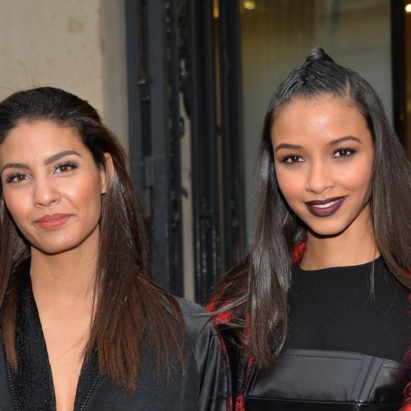 Chloé Mortaud et Flora Coquerel - People à la sortie du défilé de mode Haute-Couture printemps-été 2017 "Jean-Paul Gaultier" à Paris le 25 janvier 2017. © CVS-Veeren/Bestimage