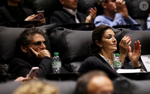 Pascal Elbé et Nadia Fares lors de la soirée de clôture de la 6ème édition du festival Cinéroman à Nice, France, le 5 octobre 2024./ © Bebert-Jacovides/Bestimage