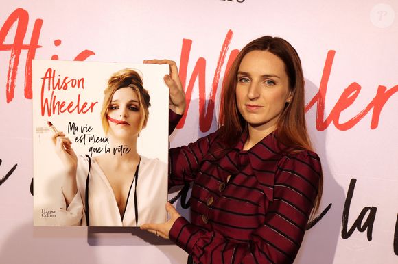 Alison Wheeler, à la soirée pour la sortie de son livre "Ma vie est mieux que la vôtre" à l'Hôtel Vernet à Paris, le 12 novembre 2019. © Cédric Perrin/Bestimage