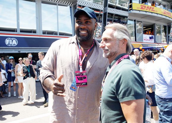 Teddy Riner - Les célébrités lors du Grand Prix de Formule 1 (F1) de Monaco, le 25 mai 2025.
© Dylan Meifret / Nice Matin / Bestimage