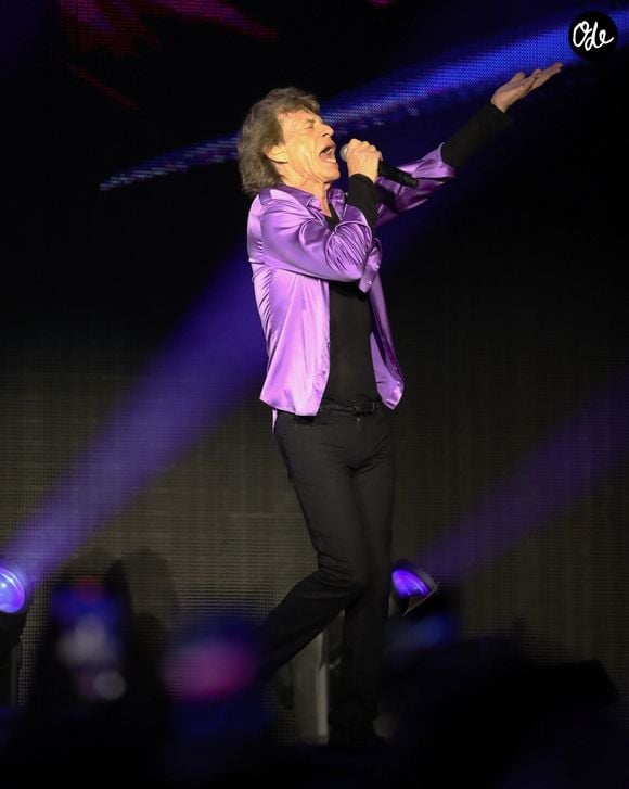 Il compare son entraînement sur mesure au rythme effréné d'un match de tennis avec des phases de haute intensité.

Exclusif - Mick Jagger - Les Rolling Stones en concert au Sofi Stadium à Inglewood en Californie. Le 14 juillet 2024.

© Bestimage