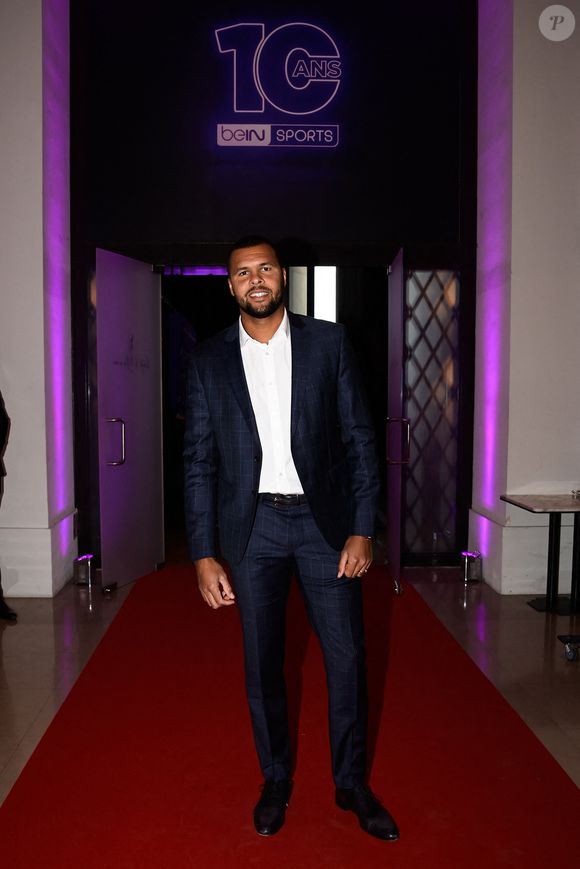 Exclusif - Jo-Wilfried Tsonga - Soirée du 10ème anniversaire de BeIn Sports à Paris le 1er juin 2022.