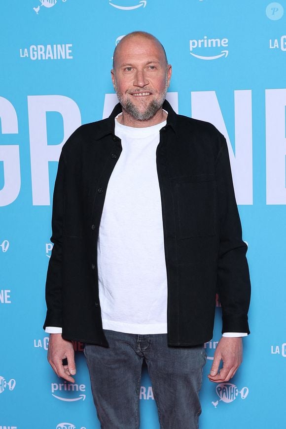 Francois Damiens assiste à l'avant-première du film Prime Video 'La Graine' au Cinéma Pathe Wepler le 05 mai 2023 à Paris, France. Photo by Nasser Berzane/ABACAPRESS.COM