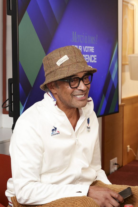Yannick Noah, lors de la présentation du projet Para Tennis de la Fédération Française de Tennis, à Roland-Garros, Paris, France, le 21 janvier 2026. © Jack Tribeca / Bestimage