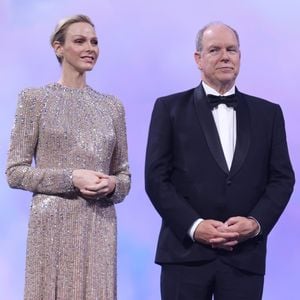 Le prince Albert II de Monaco et la princesse Charlène lors de la cérémonie de clôture du 65e Festival de télévision de Monte-Carlo, le 16 juin 2026.

© Denis Guignebourg / Bestimage