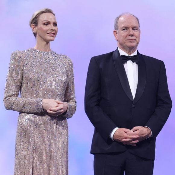 Le prince Albert II de Monaco et la princesse Charlène lors de la cérémonie de clôture du 65e Festival de télévision de Monte-Carlo, le 16 juin 2026.

© Denis Guignebourg / Bestimage