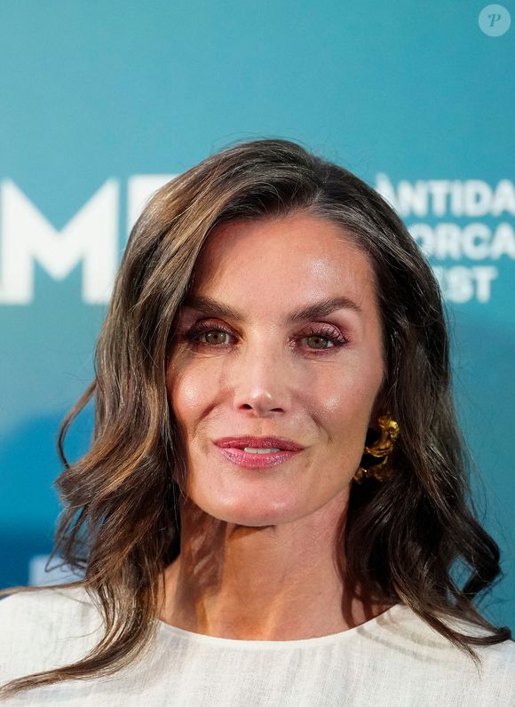 La reine Letizia d'Espagne assiste à la cérémonie de clôture de l'Atlantida Mallorca Film Fest au Centre culturel La Misericordia. © LALO YASKY / BESTIMAGE