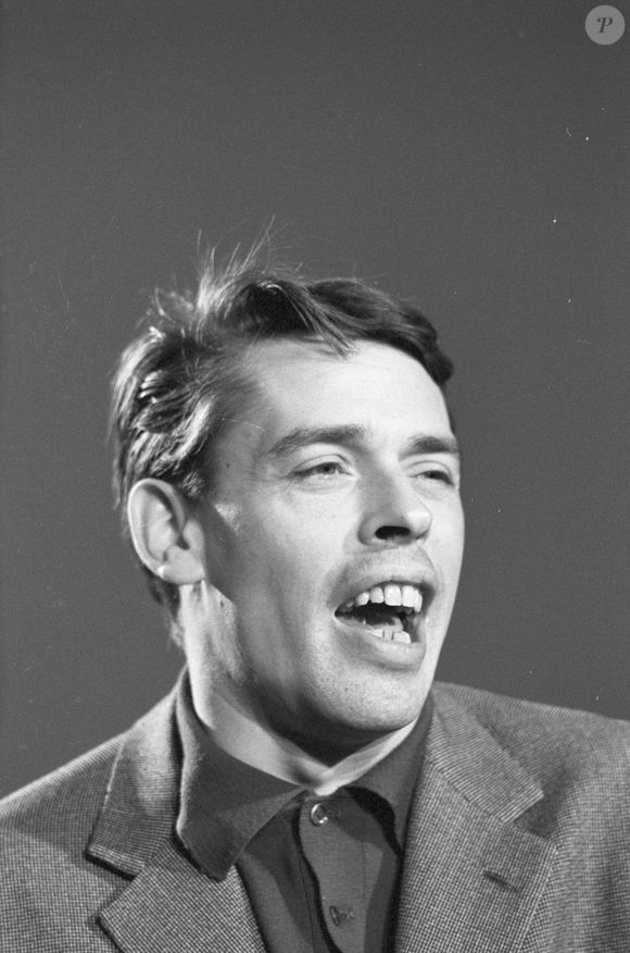 Archives - Jacques Brel sur le plateau de l'émission "Toute la chanson". Le 21 mai 1962
© Michel Ristroph via Bestimage
