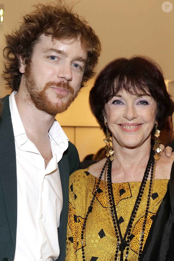 Gael Giraudeau et Anny Duperey lors de la 30eme ceremonie des Molieres 2018 a la salle Pleyel, a Paris, France, le 28 mai 2018. Photo VIM/ABACAPRESS.COM