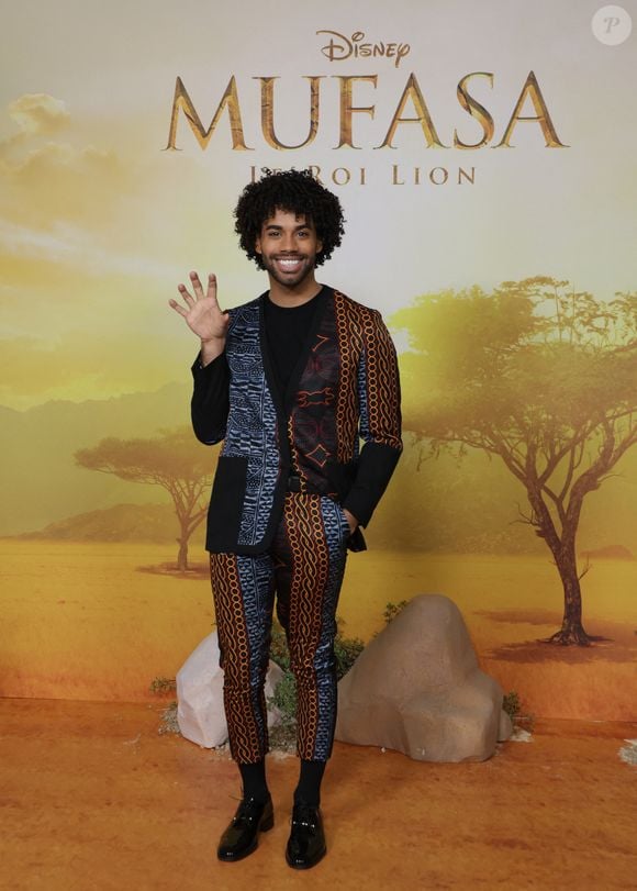 Gwendal Marimoutou - Première du film Disney "Mufasa, Le Roi lion" au cinéma Pathé Palace à Paris le 12 décembre 2024. © Coadic Guirec/Bestimage