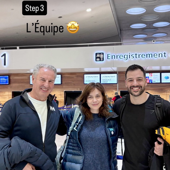 Story Instagram de Nathalie Péchalat du lundi 26 et mardi 17 janvier 2026.