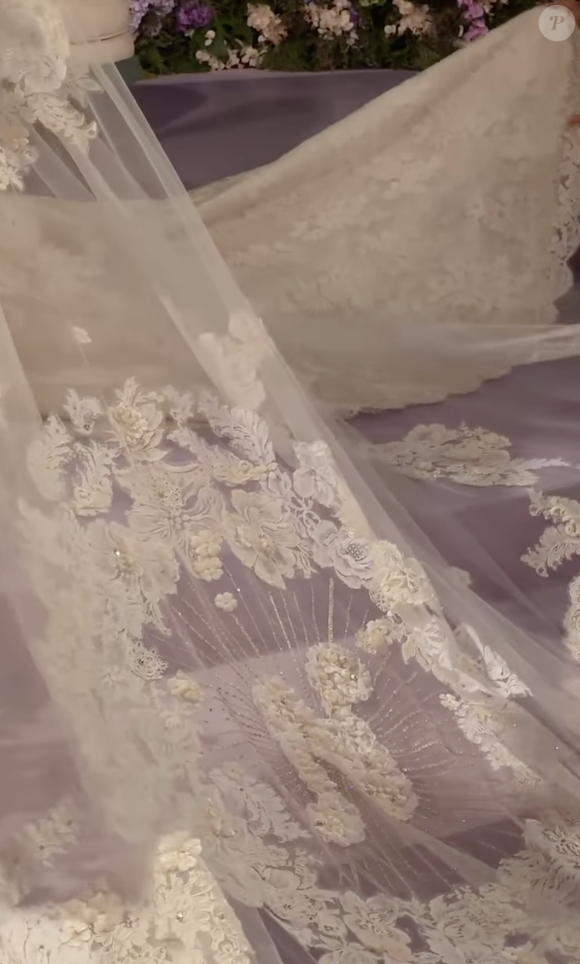 La princesse Nouf porte une robe Dolce & Gabbana pour son mariage avec le prince Nawaf ben Fahad Al Faisal Al Farhan via Instagram @arabianroyalagency