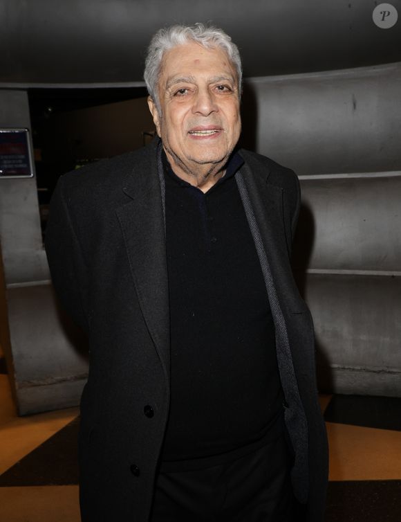 Exclusif - Enrico Macias - Célébrités assistent au spectacle "Authentique" de Ary Abittan à la Cigale à Paris les 18, 19, 22 et 23 février 2025. © Coadic Guirec/Bestimage