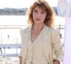 Un film et un documentaire viendront remplacer la série "Clean"
Alix Poisson - Photocall du jury sur la plage du Majestic lors de la 7ème saison de 'CanneSeries' à Cannes le 8 Avril 2024. © Denis Guignebourg/BestImage