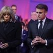 Brigitte Macron le visage très sombre au bras de son mari Emmanuel, non loin de Letizia d'Espagne et Charles III