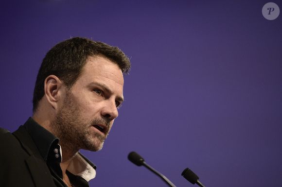 Jérôme Kerviel assiste au meeting du parti politique français Debout la France (DLF) et du candidat à la primaire de la droite en vue de l'élection présidentielle de 2017, Nicolas Dupont-Aignan, à Paris, France, le 2 octobre 2016. Photo par Eliot Blondet/ABACAPRESS.COM