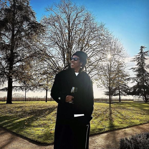 Capture Instagram - Exclusif - Jay Z et le directeur général du label américain Roc Nation Jay Brown fêtent leur anniversaire dans l'hôtel 5 étoiles privatisé "Les Sources de Caudalie" avec ses amis Kris Jenner, Ellen Pompeo, Beyonce, Rihanna, à Martillac près de Bordeaux, France, le 3 décembre 2023.
