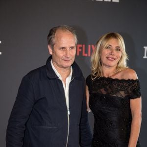 Hyppolyte Girardot, Valerie Leboutte assistant à la première mondiale de la série télévisée Netflix 'Marseille' au Palais Du Pharo à Marseille le 4 mai 2016 à Marseille, France. Photo by Franck Bessiere/ABACAPRESS.COM
