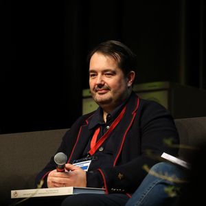 Jean-François Piège au 20ème Festival du Livre gourmand au Théâtre de Périgueux, le 15 novembre 2025. ©Jean-Marc LHOMER/Bestimage.