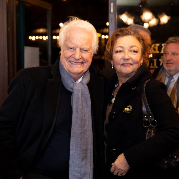 André Dussollier, Catherine Frot lors de la cérémonie d'intronisation de A.Dussollier et C.Frot à l'académie Alphonse Allais au cabaret La Crémaillère 1900 à Paris le 26 janvier 2026

© Tiphaine Praud-Lebely / Bestimage