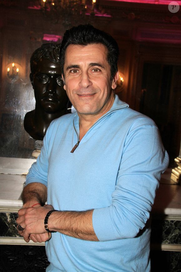 Exclusif - Bébert, Les Forbans (Albert Kassabi) - People au dîner "Couscous" chez Pierre-Jean Chalençon au Palais Vivienne à Paris. Le 9 février 2022. © BALDINI / BESTIMAGE