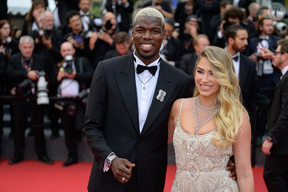 Paul Pogba et Zulay Pogba assistent à la projection de 'Highest 2 Lowest' et au tapis rouge au Palais des Festivals à Cannes, France, le 19 mai 2025 dans le cadre du 78ème Festival de Cannes. Photo par Nicolas Genin/ABACAPRESS.COM
