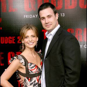 Sarah Michelle Gellar et son mari Freddie Prinze Jr. à Los Angeles.
©ALAIN ROLLAND / MAXIMA PROD / BESTIMAGE