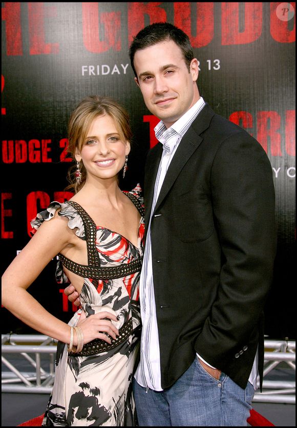 Sarah Michelle Gellar et son mari Freddie Prinze Jr. à Los Angeles.
©ALAIN ROLLAND / MAXIMA PROD / BESTIMAGE