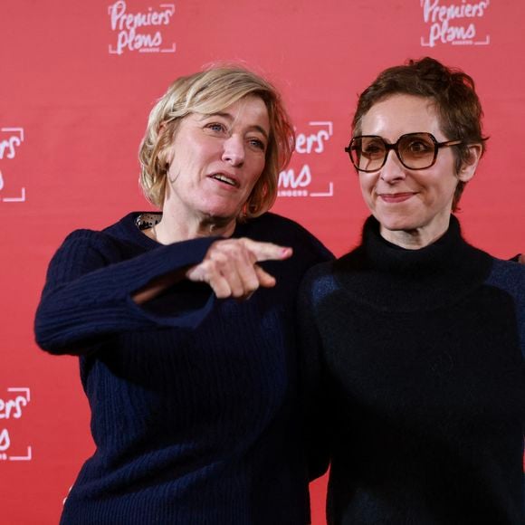 Valeria Bruni-Tedeschi et Carine Tardieu lors de la soirée d'inauguration du Festival Premiers Plans à Angers, le 18 janviers 2025.

Photo : Laetitia Notariann i/ Bestimage