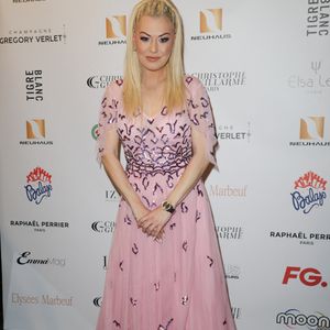 Katrina Patchett - Front Row du défilé Christophe Guillarmé Collection Femme Prêt-à-Porter Printemps/Eté 2026 lors de la Fashion Week de Paris (PFW) le 1er octobre 2025. © Coadic Guirec / Bestimage