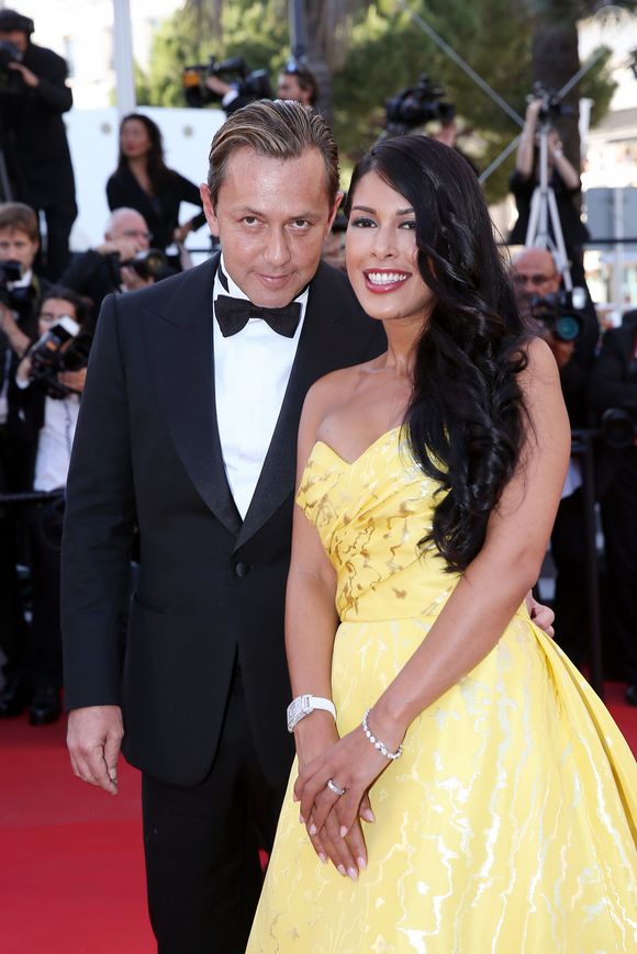 Ayem Nour et son compagnon Vincent Miclet - Montée des marches du film "Inside Out" (Vice-Versa) lors du 68 ème Festival International du Film de Cannes, à Cannes.