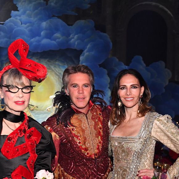 Le prince Emmanuel-Philibert de Savoie et Adriana Abascal participent au Bal du Doge lors du carnaval de Venise le 1er mars 2025.

© ilballodeldoge via Bestimage