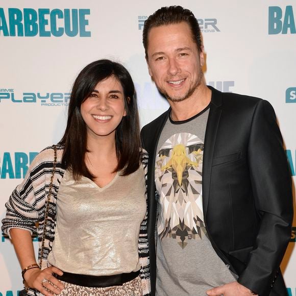 Stéphane Rousseau et sa compagne Reem Kherici - Avant-première du film "Barbecue" au cinéma Gaumont Opéra à Paris, le 7 avril 2014.
COADIC GUIREC / BESTIMAGE